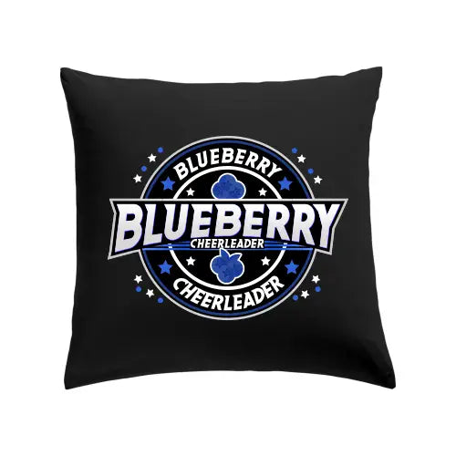 Blueberry Cheerleader Kissen (Black)