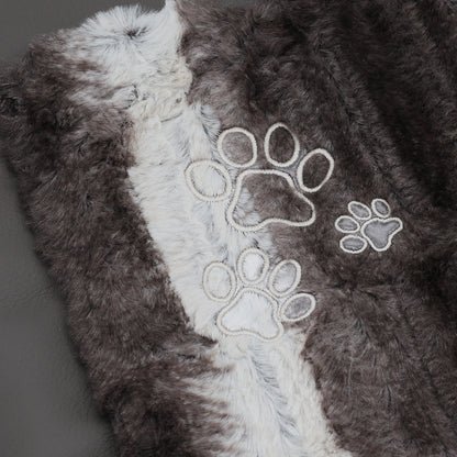 Faltbare Hundedecke Kunstleder braun in verschiedenen Größen