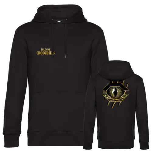 Cologne Crocodiles Hoodie (Deep Black)