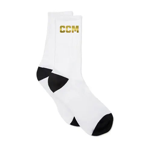CCM Socken (Weiss/Schwarz)