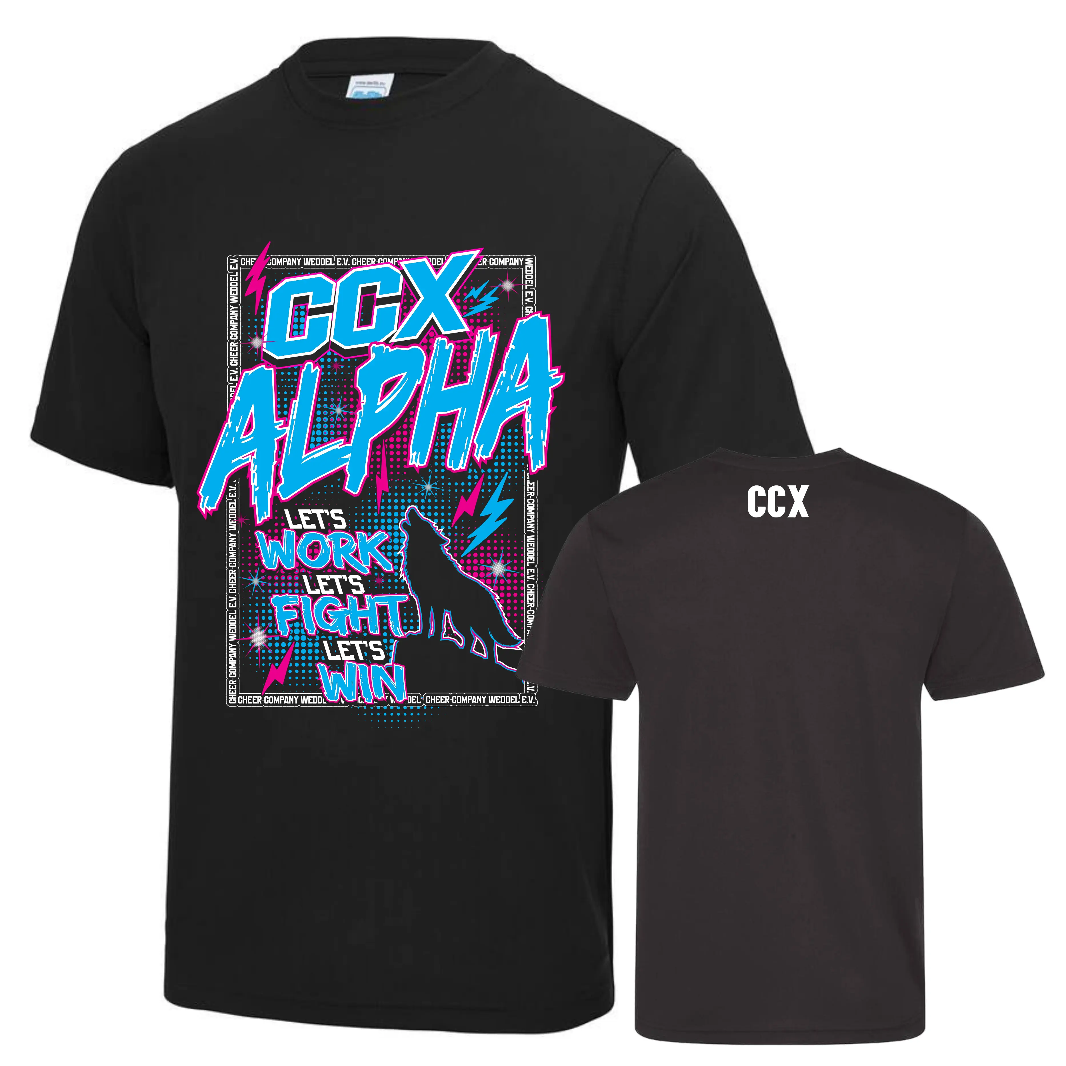 Geschützt: Cheer Company Weddel CCX Alpha Shirt (Black)