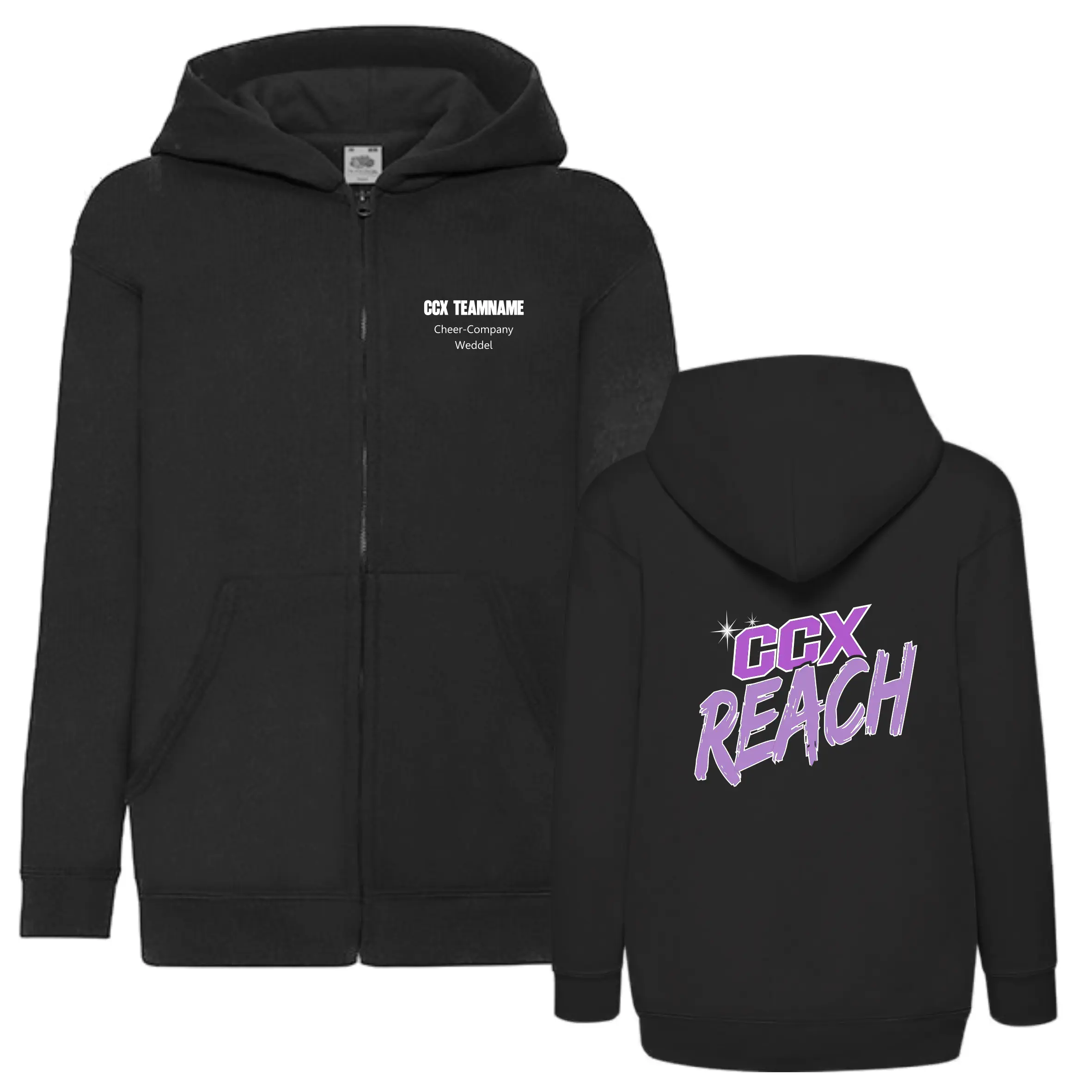 Geschützt: Cheer Company Weddel CCX Reach Hooded Jacke (Black)