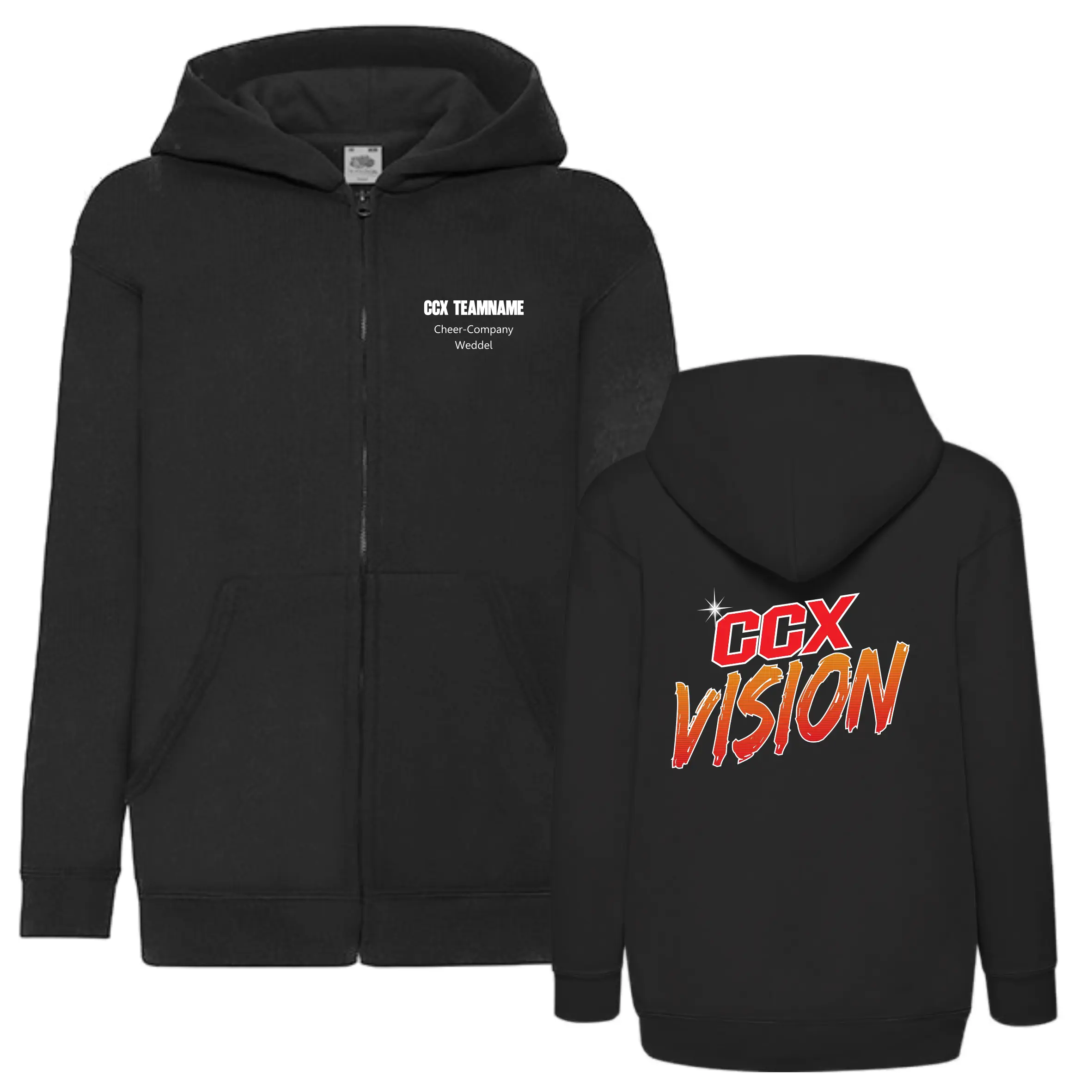 Geschützt: Cheer Company Weddel CCX Vision Hooded Jacke (Black)