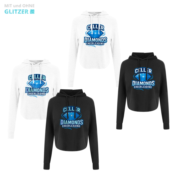 Celler Diamonds Cheerleader Flyerhoodie (Black/White)