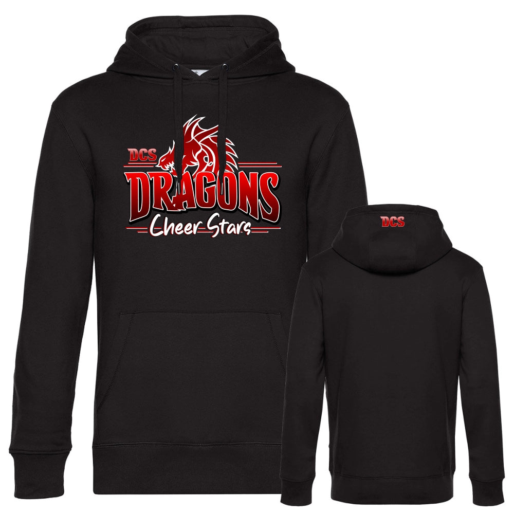Dragons Cheer Stars Hoodie (Deep Black)