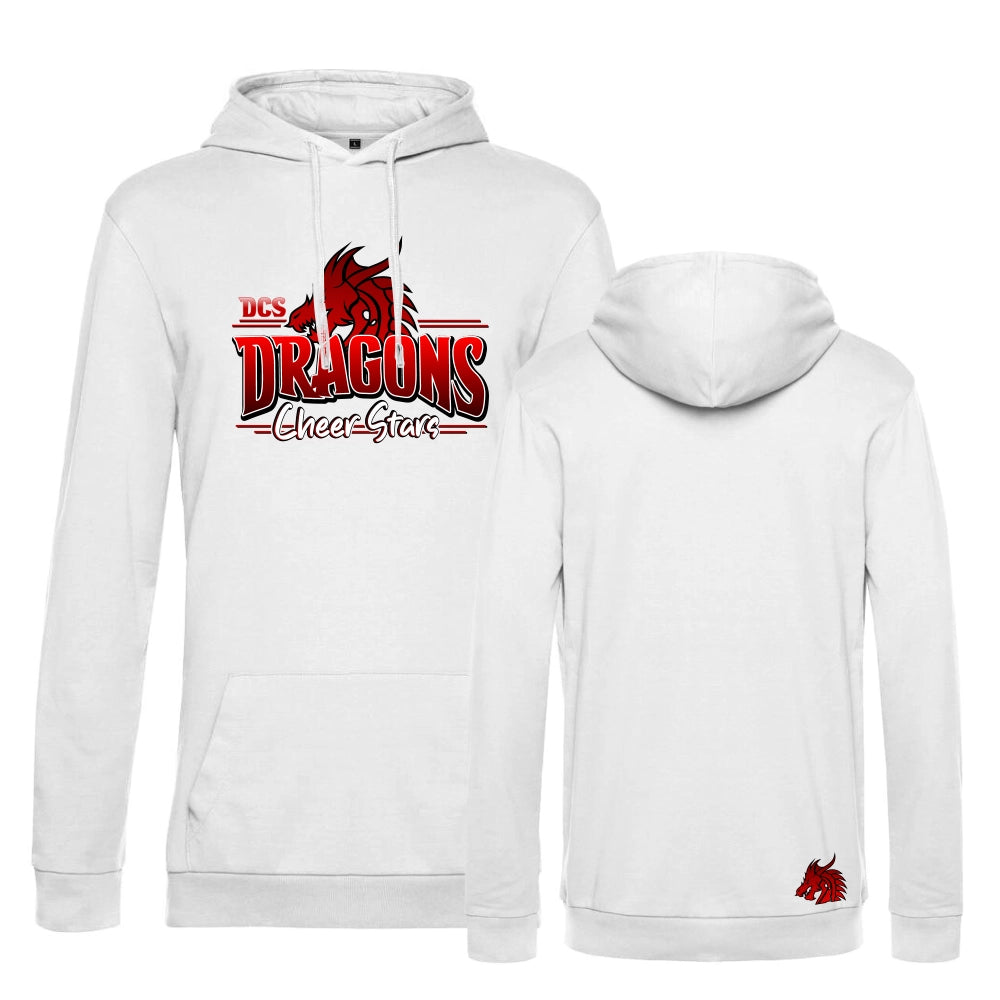Dragons Cheer Stars Hoodie (White)