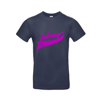 Johnny Tshirt Schwarz / Navy