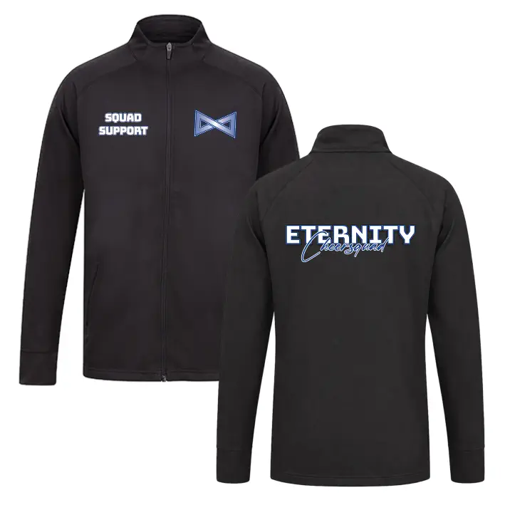 Eternity Cheersquad Squad Support Trainingsanzug Jacke (Black)