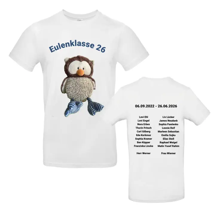 Eulenklasse Shirt 2026 (White)