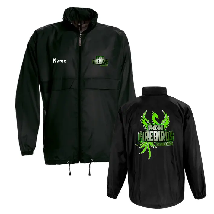FCH Firebirds Regenjacke (Black)