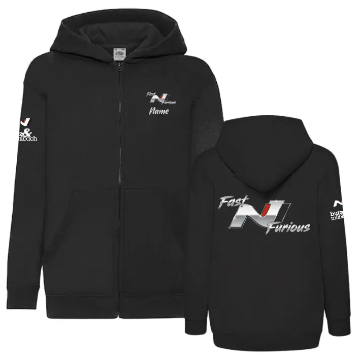 Fast 'N' Furious Hooded Jacke (Black)