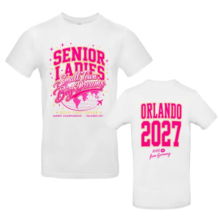 Gold Cats Senior Ladys Shirt 27 (White)