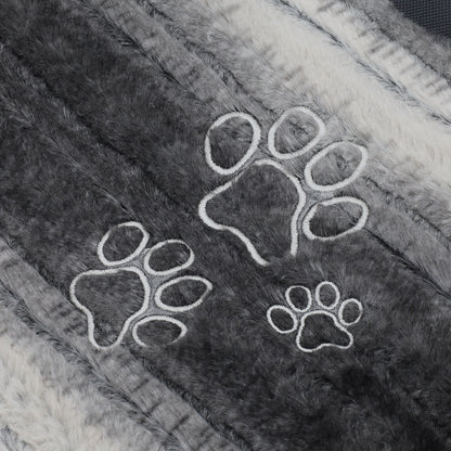 Faltbare Hundedecke grau in verschiedenen Größen