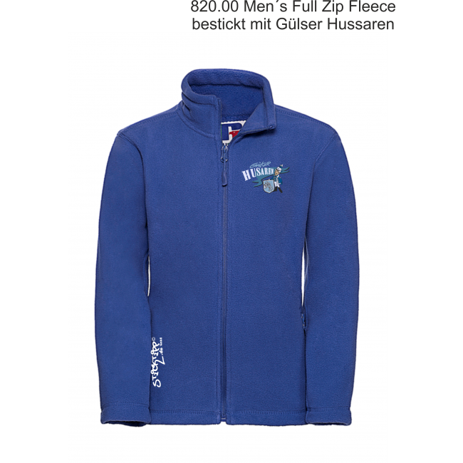 MEN Full Zip Outdoor Fleece & Gülser Husaren