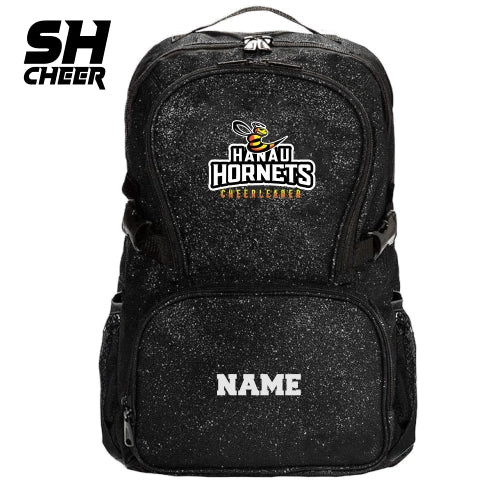 Hanau Hornets SHCheer Glitzer Backpack (Black)