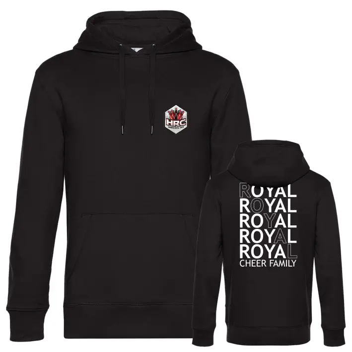 Hamburg Royal Cheer Hoodie (Deep Black)