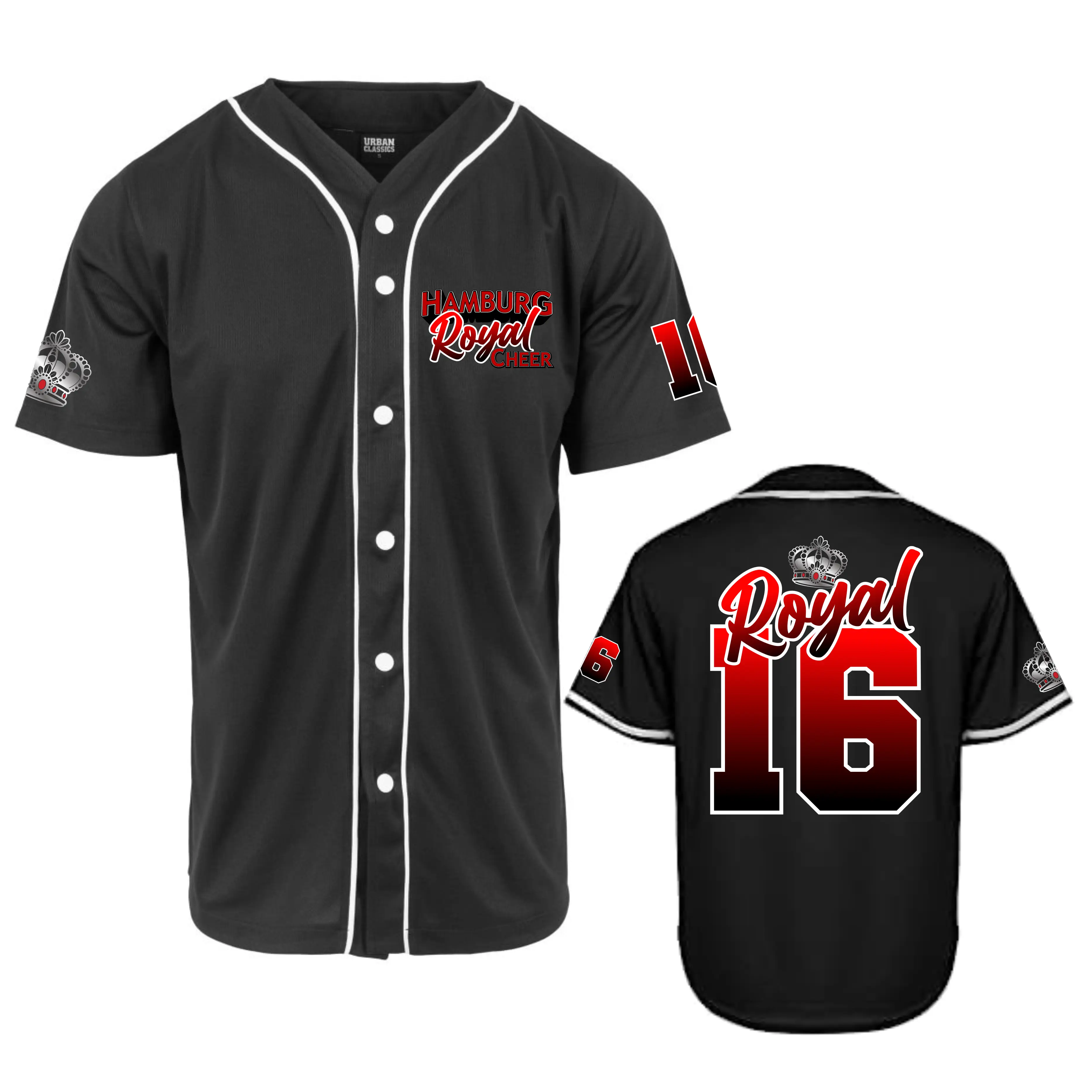 Hamburg Royal Cheer Jersey (Black)