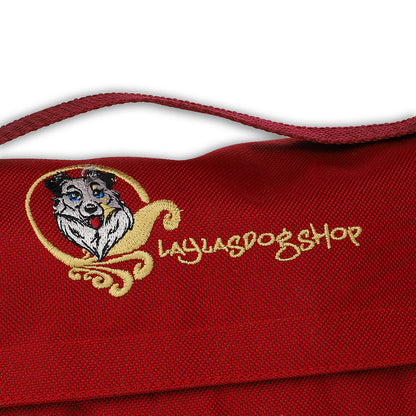 Faltbare Hundedecke rot/rot in verschiedenen Größen