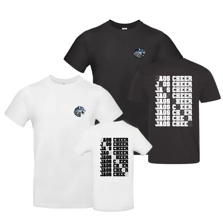Jags Cheerleader Supporter Shirt (Black/White)