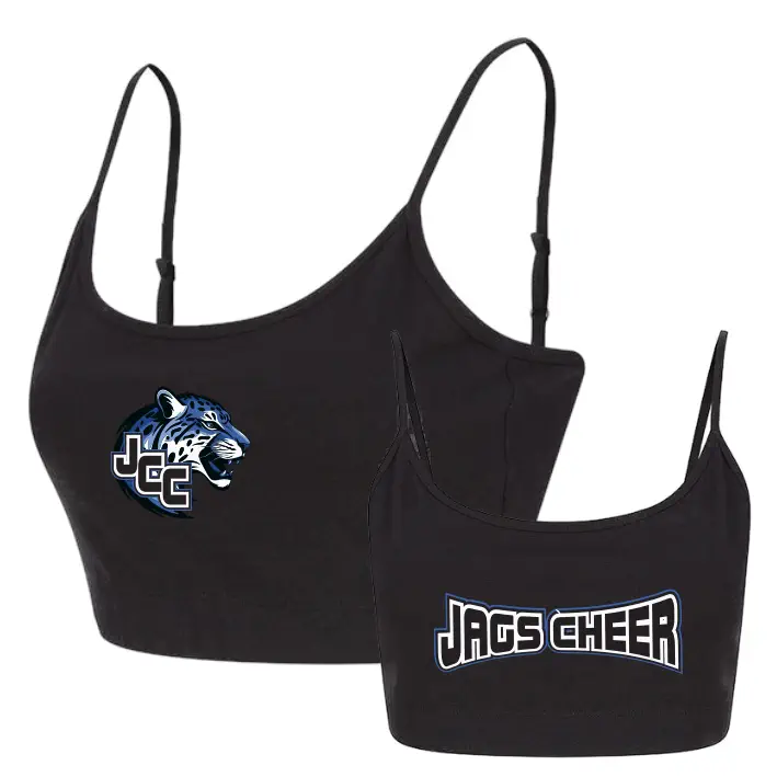 Jags Cheerleader Sporttop/Bra (Jet Black)