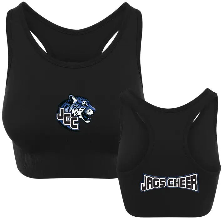 Jags Cheerleader Sporttop/Bra (Black)