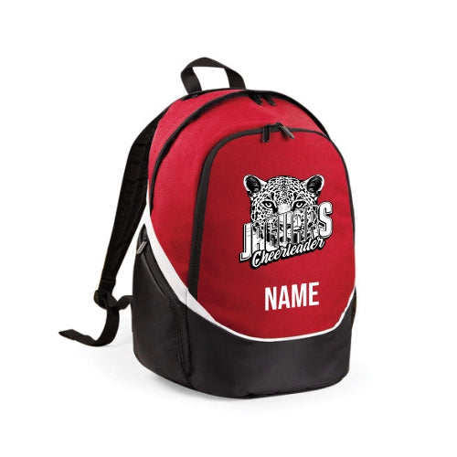 Jaguars Cheerleader Rucksack (Red/Black/White)