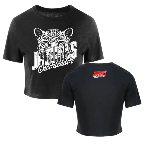 Jaguars Cheerleader Cropped Shirt (Black)