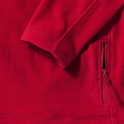 KIDS Full Zip Outdoor Fleece & KK Funken Rot-Weiß