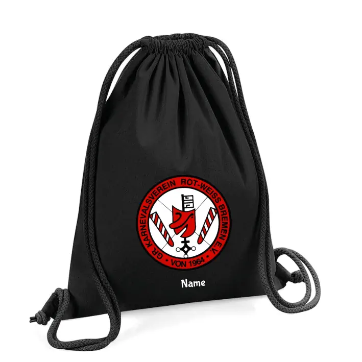 Karnevalsverein Rot-Weiss Bremen Gymbag (Black)