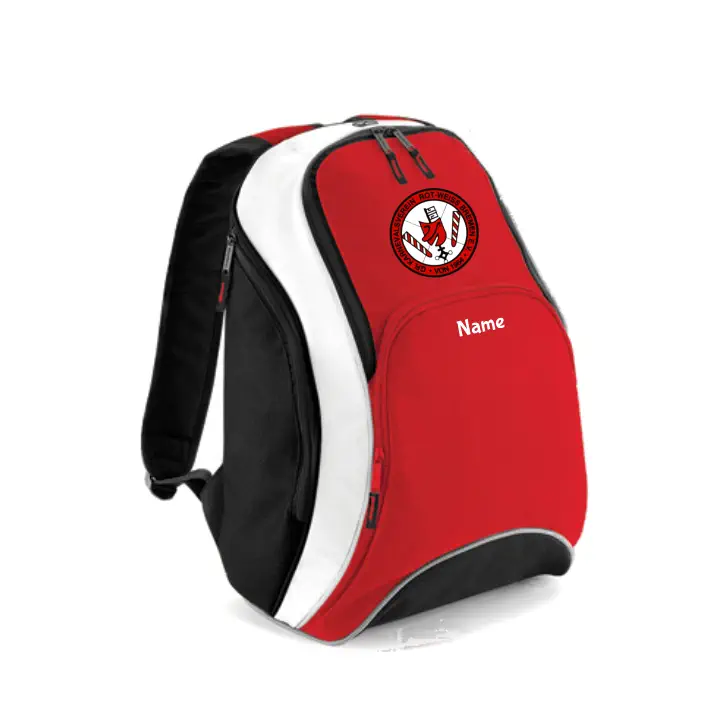Karnevalsverein Rot-Weiss Bremen Rucksack (Red/Black/White)