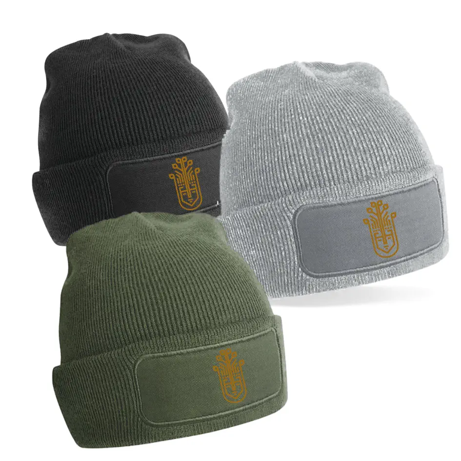 Living Gaia Mütze (Black/Olive Green/Grey)