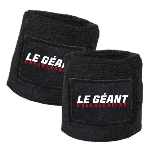 Le Geant Schweißarmbänder (Black)