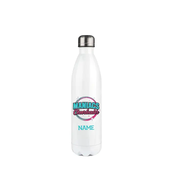 Maniacs Cheerleader Trinkflasche (White)