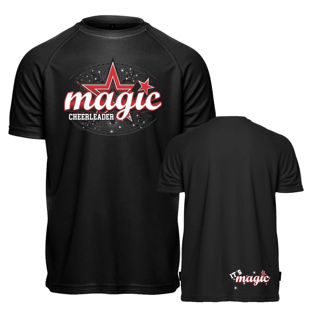 MagicCheer Trainingsshirt (Jet Black)
