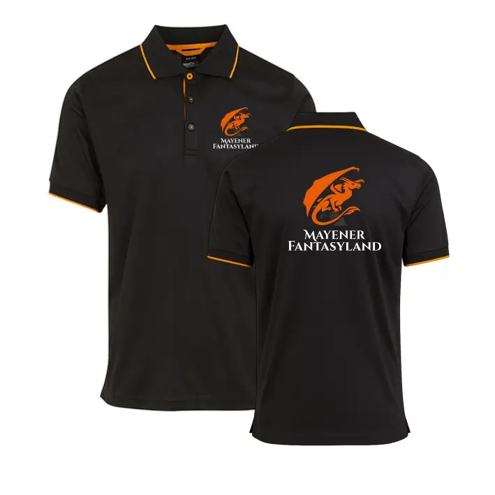 Mayener Fantasyland Polo (Black/Orange)