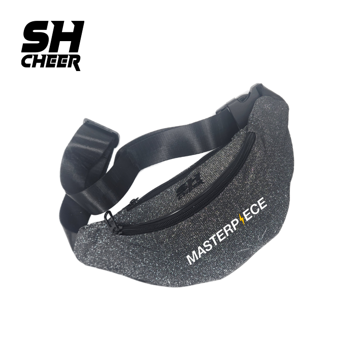Masterpiece Coaching SHCheer Glitzer Belt Bag V2 (Black)