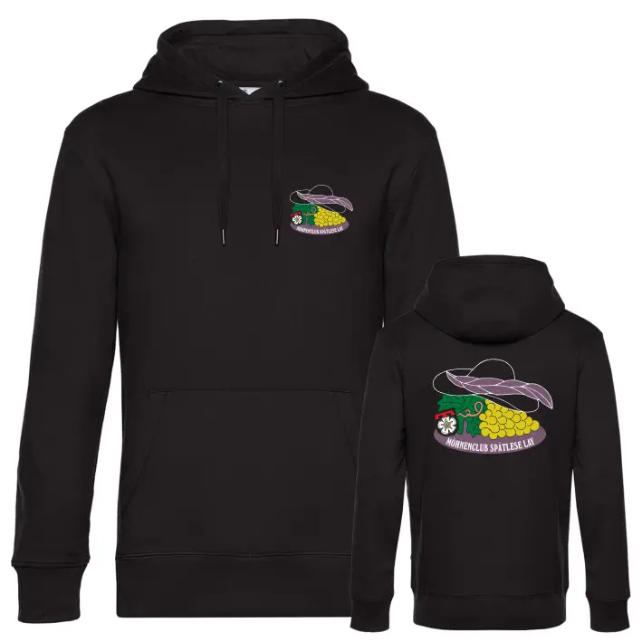Möhnenclub Spätlese Lay Hoodie V3 (Deep Black)