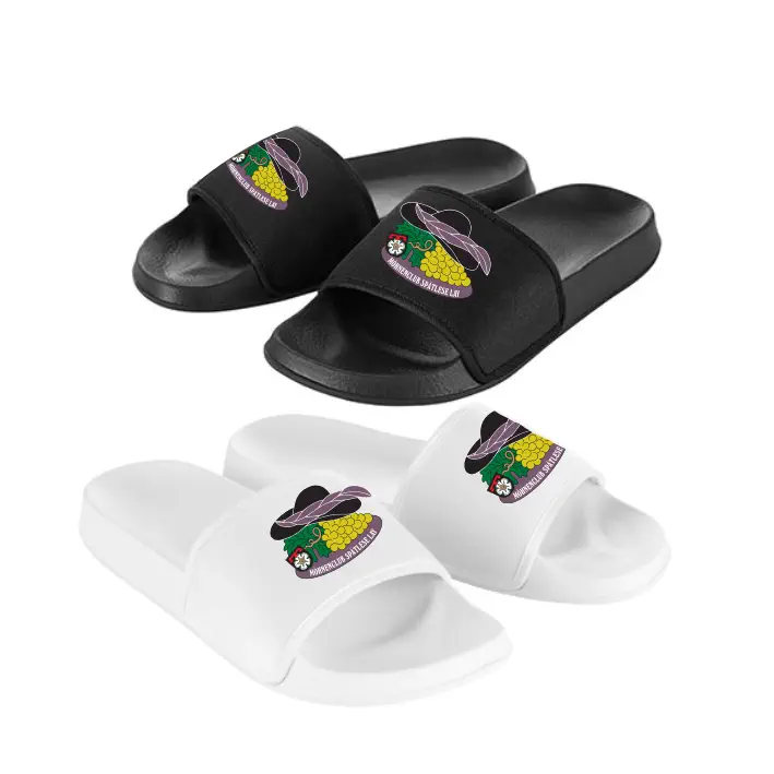 Möhnenclub Spätlese Lay Badelatschen (Black/White)