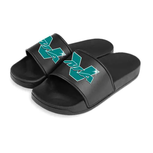 MVA Badelatschen (Black / White)