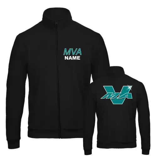 MVA Sweatjacket (Black / White)