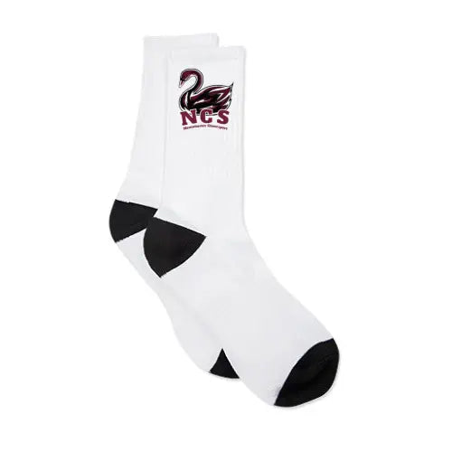 NCS Socken (Weiss/Schwarz)