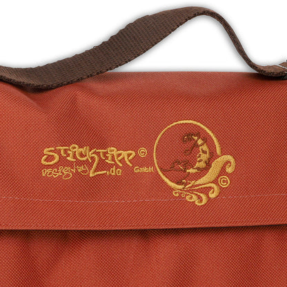 Faltbare Hundedecke orange/grau in verschiedenen Größen