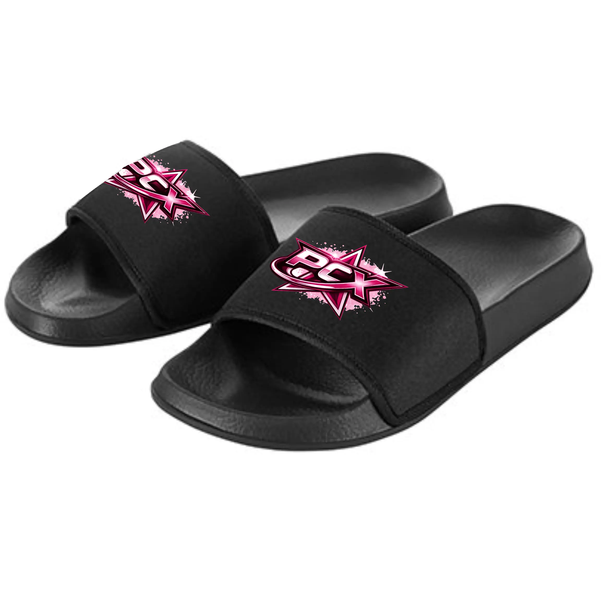 Pink Cheer X-treme Badelatschen (Black)