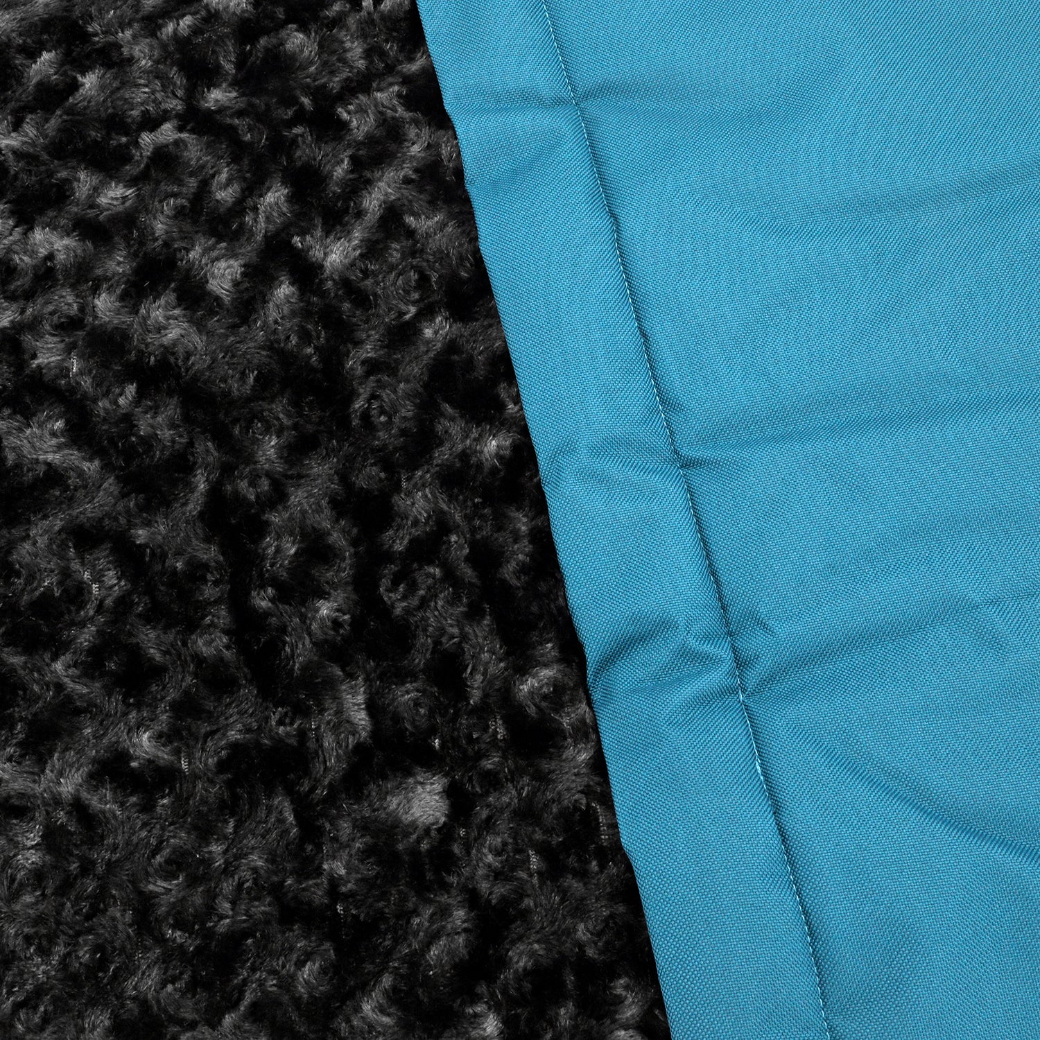 Faltbare Hundedecke petrol/grau in verschiedenen Größen