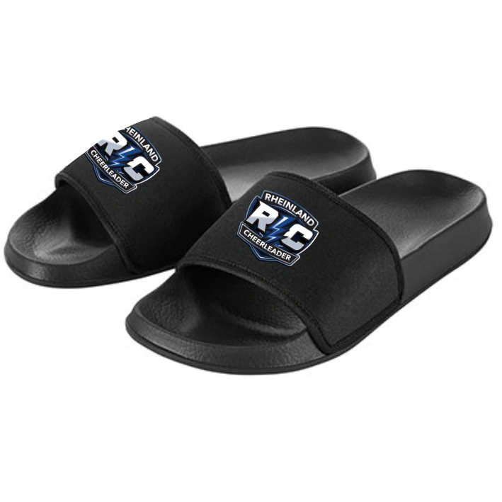 Rheinland Cheerleader Badelatschen (Black)