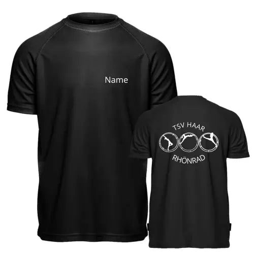 Rhönradturnen TSV Haar Trainingsshirt (Jet Black)