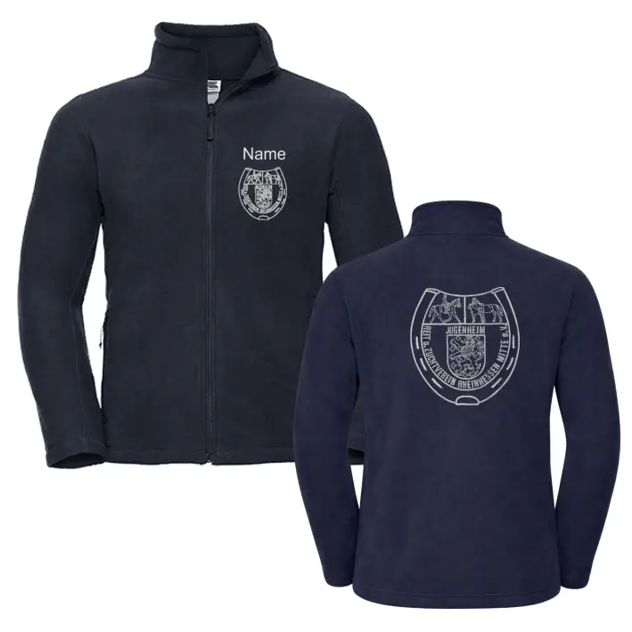 RV Jugenheim Full Zip Outdoor Fleece Jacke (Navy)