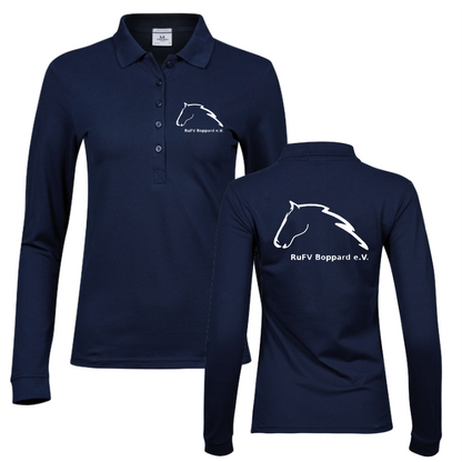 RuFV Boppard e.V. langarm Polo (Navy)