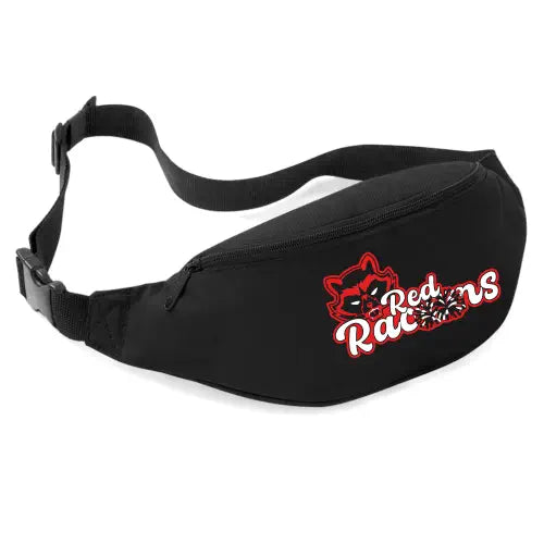 Red Racoons Belt Bag (Black)