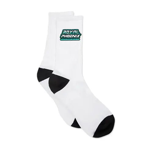 Royal Phoenix Socken (Weiss/Schwarz)